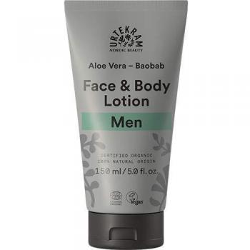 Urtekram Men Aloe & Baobab Face & Body Lotion 150ml