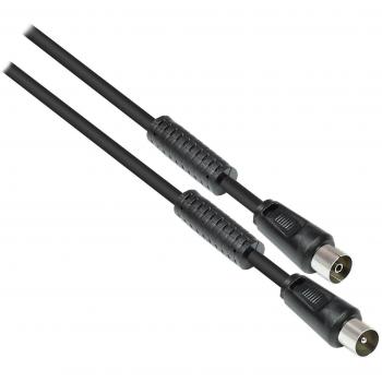 Cable de conexión IEC macho-hembra 20m color negro