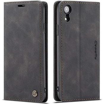 Freezon - Funda para iPhone XR, Elegante Piel Retro con Ranura para Tarjeta de crédito, con Soporte y Cierre magnético para iPhone XR