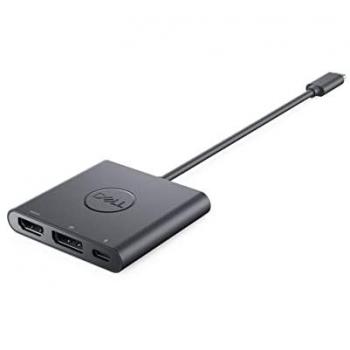 Adaptador USB-C a HDMI/DP DELL con Passthrough de Alimentación y Resolución 4K