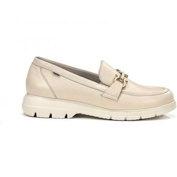 Mocasines de mujer Fluchos en color beige