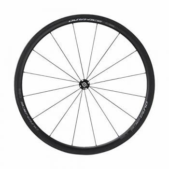 Rueda Delantera Shimano Dura-Ace R9200-C36 Carbon Tubular Rim Br QR, Adultos Unisex, Multicolor, Talla Única