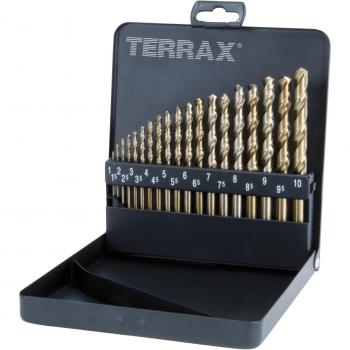 Terrax A 215319 - Juego de brocas helicoidales