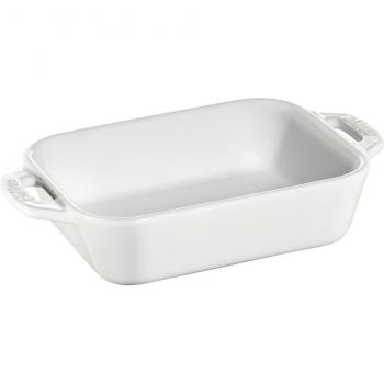 Staub - Fuente rectangular de cerámica resistente al horno con asas ergonómicas y fácil limpieza
