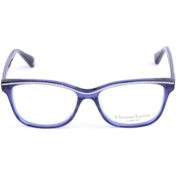 Christian Lacroix CL1088 660 Men's Eyeglasses Blue Size 51 - Frame Only, Blue Light Block Available