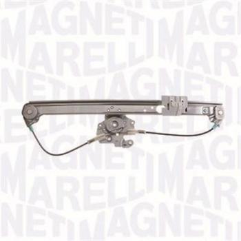 Elevalunas eléctrico MAGNETI MARELLI 350103170069, compatible con modelos específicos de vehículos, incluye motor y mecanismo de elevación, diseño original para fácil instalación y funcionamiento silencioso