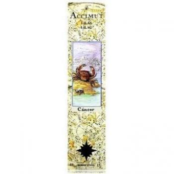 Radhe Shyam Incienso Stick Accimut Cáncer Lilas 15uds