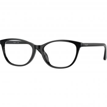 Vogue Eyewear VO5502D Asian Fit W44 Women’s Eyeglasses Black Size 54 (Frame Only) - Blue Light Block Available