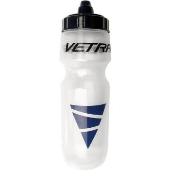 Vetra Sports Squeeze Water Bottle Leakproof Valve Hydration 650 ML Clear/Black/Blue Running Cycling Bike Soccer Football NEW