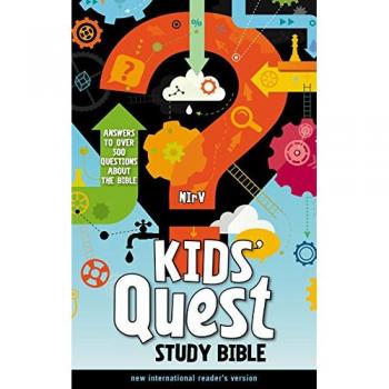 NIrV, Kids' Quest Study Bible, Hardcover: Answers to over 500 Questions about the Bible