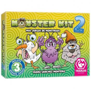 Juego de Mesa Monster Kit 2 - Expansión - Edad Recomendada: 3+ Años - Incluye Nuevas Cartas y Modos de Juego