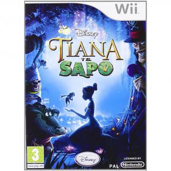 Videojuego de Wii Tiana y el Sapo: La Aventura Enredada