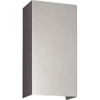 Teka 113290024 Cubretubos de Acero Inoxidable para Campana Extractora, Dimensiones 330x270x800 mm