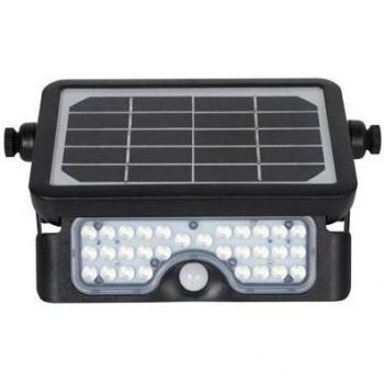 Foco LED Solar Multifuncional Elbat 5W - 500 Lúmenes - Luz Fría 6000K con Sensor de Movimiento