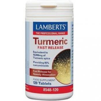 Lamberts Cúrcuma De Liberación Rápida 120 Unidades 150 g