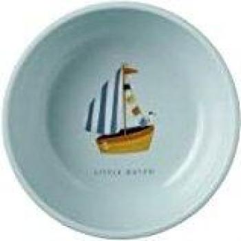 Tazón Infantil Mepal Mio Sailors Bay - 12,7 cm, Plástico, Apto para Microondas y Lavavajillas, BPA Libre