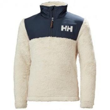 Helly Hansen Junior Champ Lightweight Midlayer Jacket White 140/10, Helly Hansen Champ Junior Fleece Cream 10 Years unisex