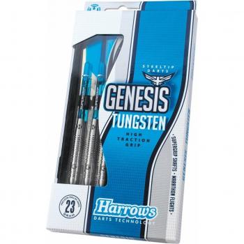 Dardos Harrows Darts Genesis Style 23g 60% Tungsteno Punta Acero, Peso 23.0gr, Tipo punta Steel Tip