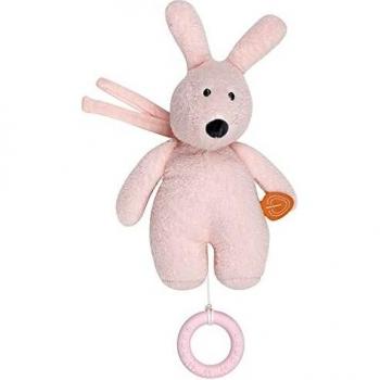 Mini Musical de Peluche Bonnie Conejo 22 cm Rosa Claro
