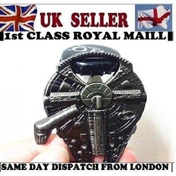 Made by the Rebel Alliance Star Wars Millenium Falcon Metal Bottle Opener - New!