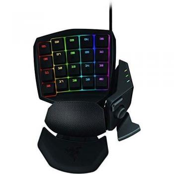 Razer Orbweaver Chroma - Teclado Gaming mecánico por un Mano, para Juegos, USB 2.0, Color Negro