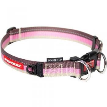 EzyDog - Doble cuello, Rosa, Large