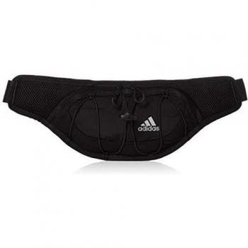 adidas Run Waist Bag Riñonera, Unisex Adulto, Negro/Plamet, Talla Única