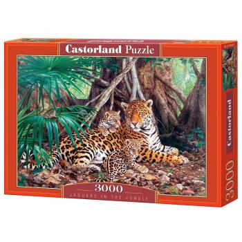 Puzzle Castorland 3000 Piezas - Jaguars en la Selva