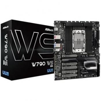 Placa Base ASRock W790 WS R2.0 E-ATX con Socket LGA 4677, Intel W790, 8x DDR5, Wi-Fi 6E, 10G y 2.5G LAN