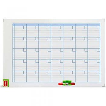 Nobo Kensington 3048101 - Planificador de pared, multicolor