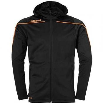 Chaqueta Uhlsport Stream 22 para Niños con Capucha Color Negro F22