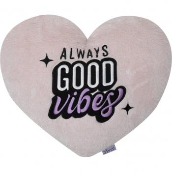 Cojín de peluche Mr. Wonderful: Siempre buenas vibraciones