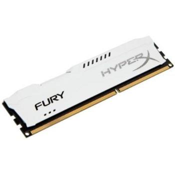 Kingston HyperX Fury White DDR3 1600MHz PC3-12800 4GB CL10