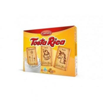 Tosta Rica Cuétara galletas 570 g x 6 paquetes. Total 3.42 kg