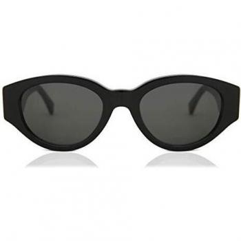 Retrosuperfuture DREW MAMA BLACK L3I Unisex Round Sunglasses Size 53