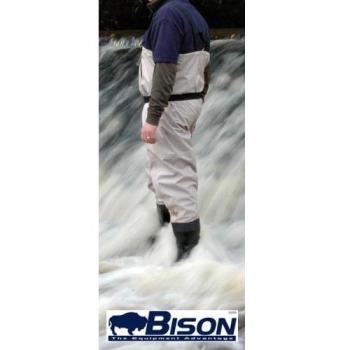 Bison - Vadeador transpirable - Botas de pies - UK 9/EU 43,5
