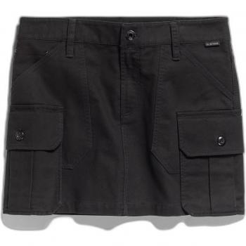 G-Star Women's Dark Black Cargo Mini Skirt