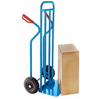 Carretilla de Acero Eurokraft Pro XXL con Gran Cuchara y Neumáticos Inflables