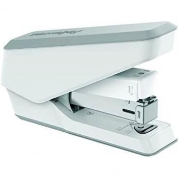Fellowes LX840 Half Strip Stapler, 25 Sheet Capacity, Easy Press, White