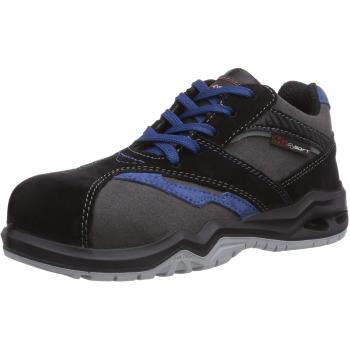 MTS Sicherheitsschuhe  M-Soft Cesna S3 Flex 45817 - Calzado de protección unisex, color grau/schwarz/blau, talla 46