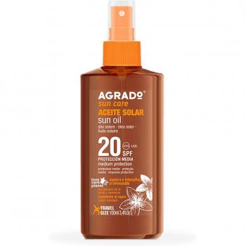 Aceite Solar Acelerador del Bronceado SPF20 100ml - Agrado