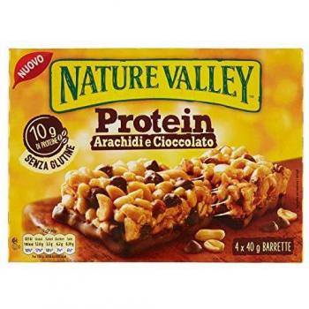 Nature Valley Protein Cacahuete y Chocolate Barritas de Proteína, 4 x 40g