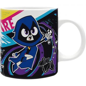 Taza Raven Y Starfire Teen Titans Go To The Movies! Cerámica 320 ml