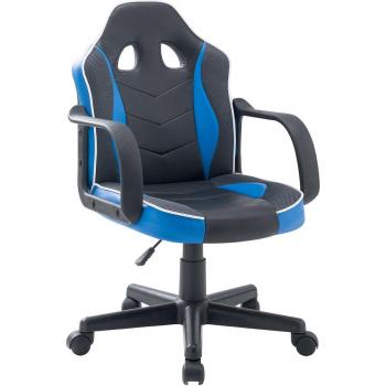 Silla Gaming Assen en PVC, PL y Nylon Negra y Azul