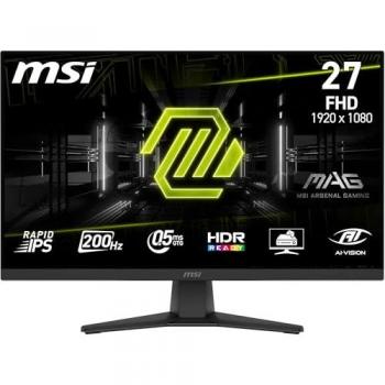 Monitor Gaming MSI MAG 272F 27 Full HD 200Hz Rapid IPS FreeSync 0,5ms Negro