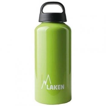 LAKEN Pone Tu Disposición Esta 0,6 Litros Perfecta Para Múltiples Usos Desd, Botella De Aluminio 6L Verde Classic Boca Ancha Unisex Adulto, Verde