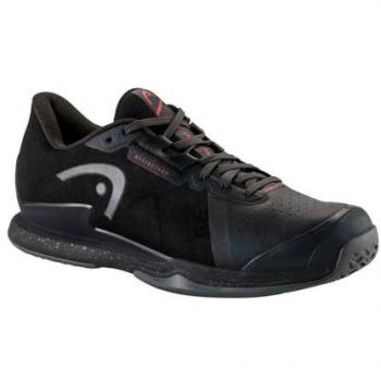 Zapatillas de Tenis Head Sprint Pro 3.5 Hombre, Color Negro/Rojo, Talla 45, para Pista Dura