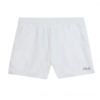 Pantalones Cortos Deportivos Fila para Mujer FAW0520 Blanco