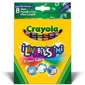 Crayola Cera Maxi Ultra Lavables 8 Colores Suridos