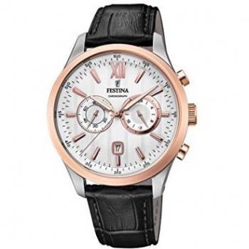Festina Reloj Cronógrafo para Hombre de Cuarzo con Correa en Cuero F16997/1